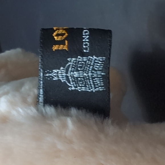 VGT,London Fog Plush Tan/Brown Bulldog Toy. - Picture 6 of 9